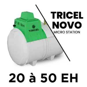 Micro-station d'épuration Tricel Novo 20 à 50 EH