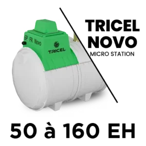 Micro-station d'épuration Tricel Novo 50 à 160 EH