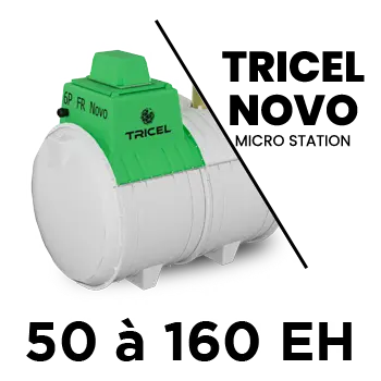 Micro-station d'épuration Tricel Novo 50 à 160 EH