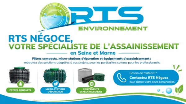 Matériel d'assainissement en Seine-et-Marne : RTS Négoce